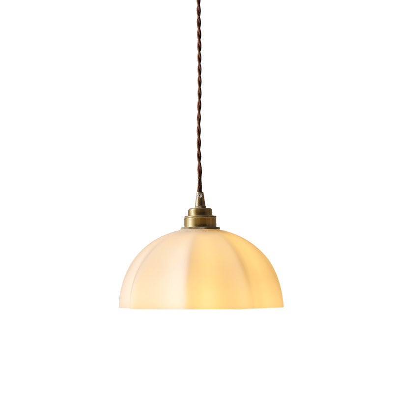 Wabi-Sabi Style Brass Designer Pendant Light for Bedroom, Living Room, Study, Restaurant, Window Display, and Bedside Decoration