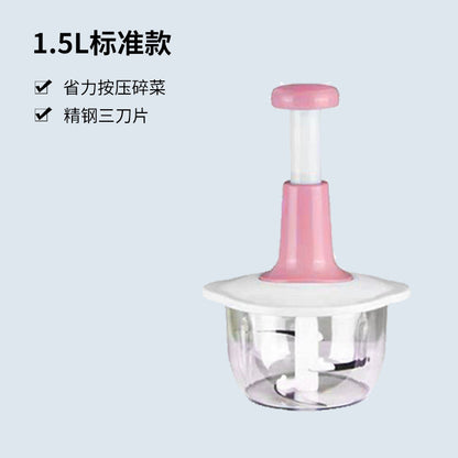 Press Garlic Processor Popper Meat Grinder Manual Baby Food Maker