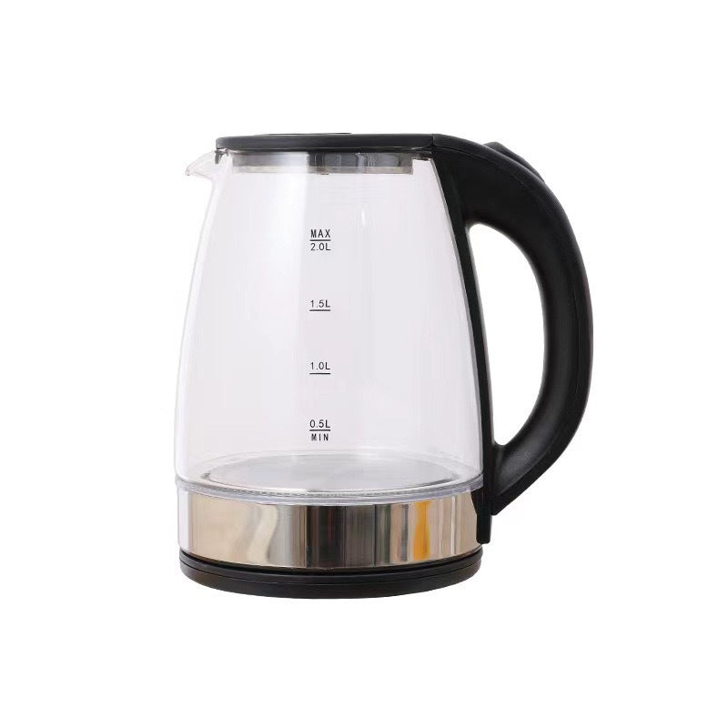 High boron glass multifunctional kettle with automatic power-off LED light and electric kettle
