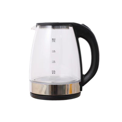 High boron glass multifunctional kettle with automatic power-off LED light and electric kettle