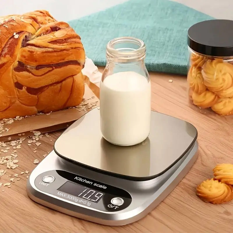 High-Precision Kitchen Scale: 10kg (for Food Baking/Jewelry), LCD, Multi-Function