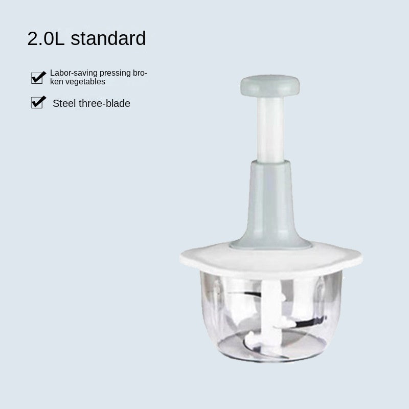 Press Garlic Processor Popper Meat Grinder Manual Baby Food Maker