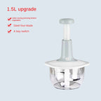 Press Garlic Processor Popper Meat Grinder Manual Baby Food Maker