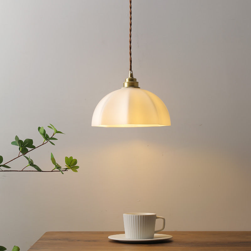 Wabi-Sabi Style Brass Designer Pendant Light for Bedroom, Living Room, Study, Restaurant, Window Display, and Bedside Decoration